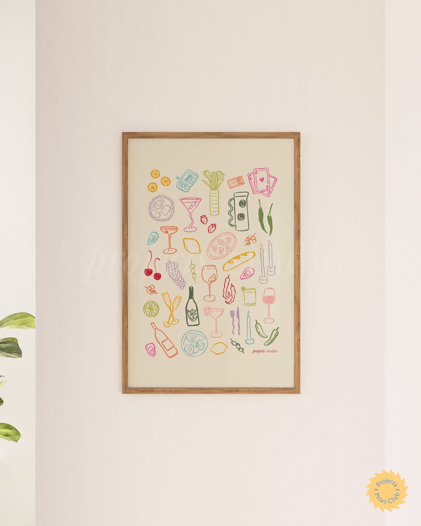 A Dinner w Friends Print Multi ✹ Digital Download