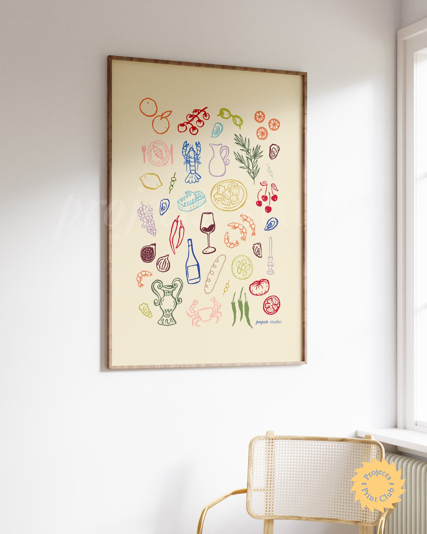 Italian Summer Print Multi ✹ Digital Download
