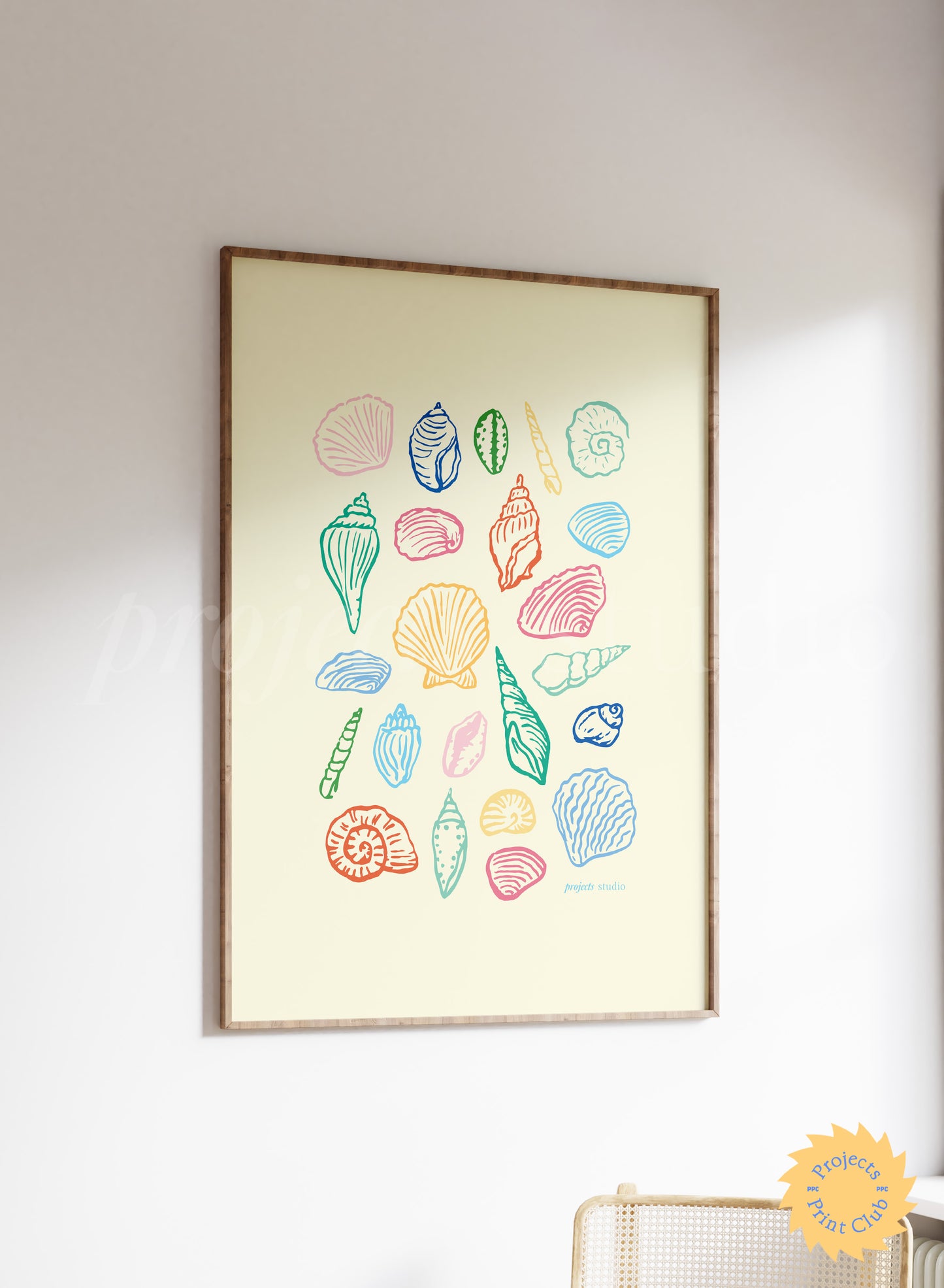 Seashell Print Multi ✹ Digital Download