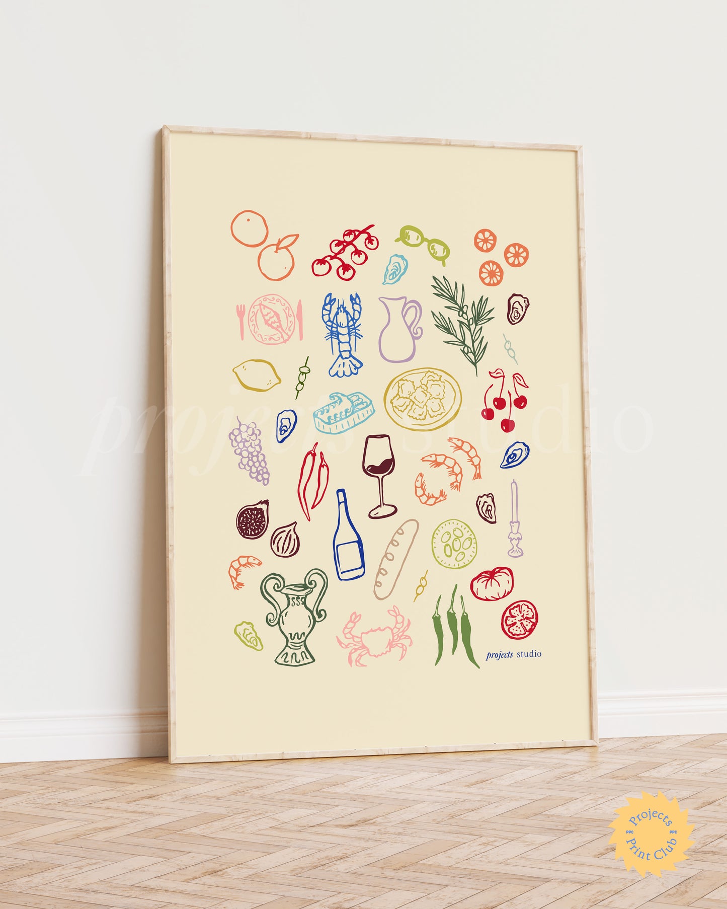 Italian Summer Print Multi ✹ Digital Download