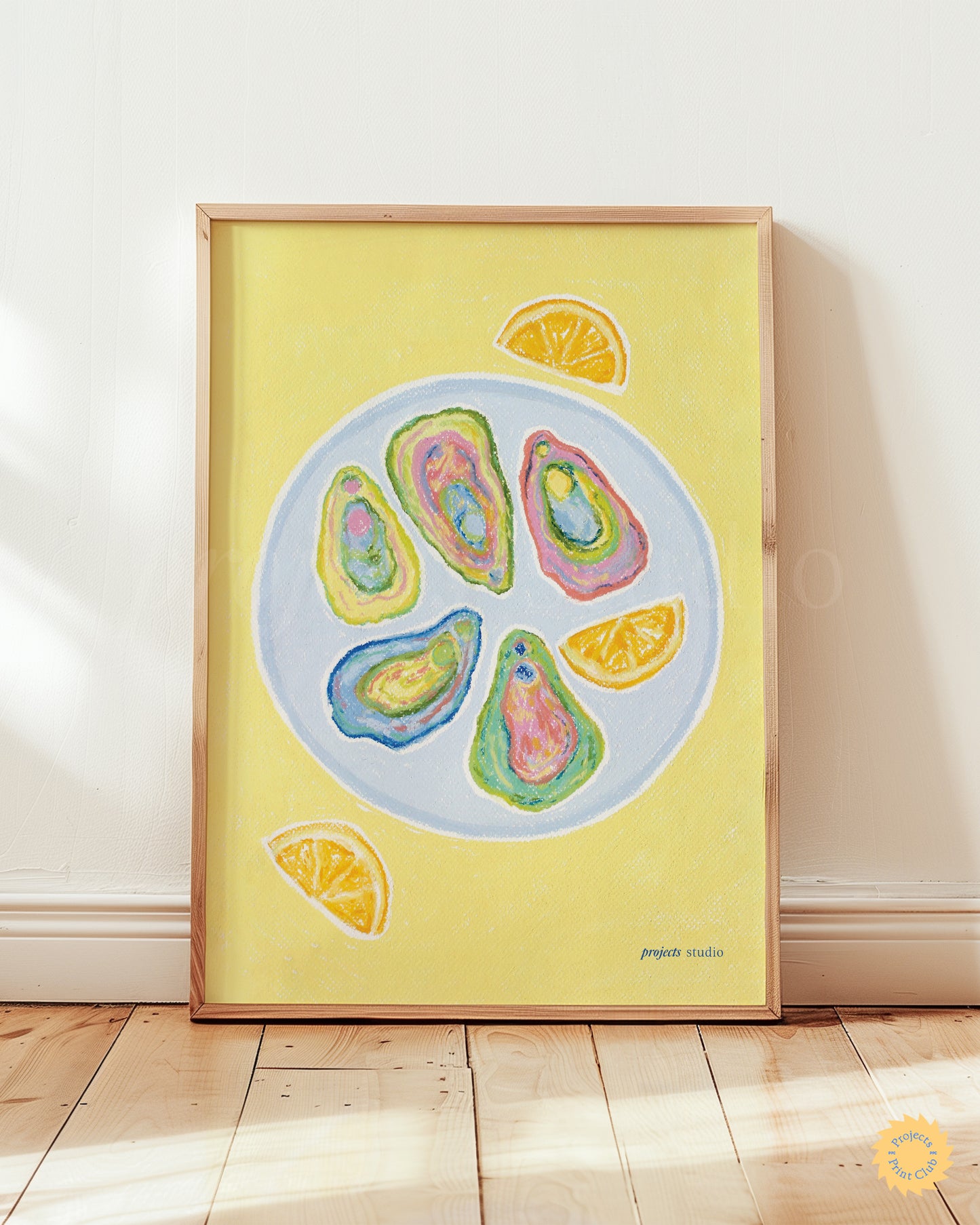 Fish Series Colourful Oyster Print Multi ✹ Digital Download