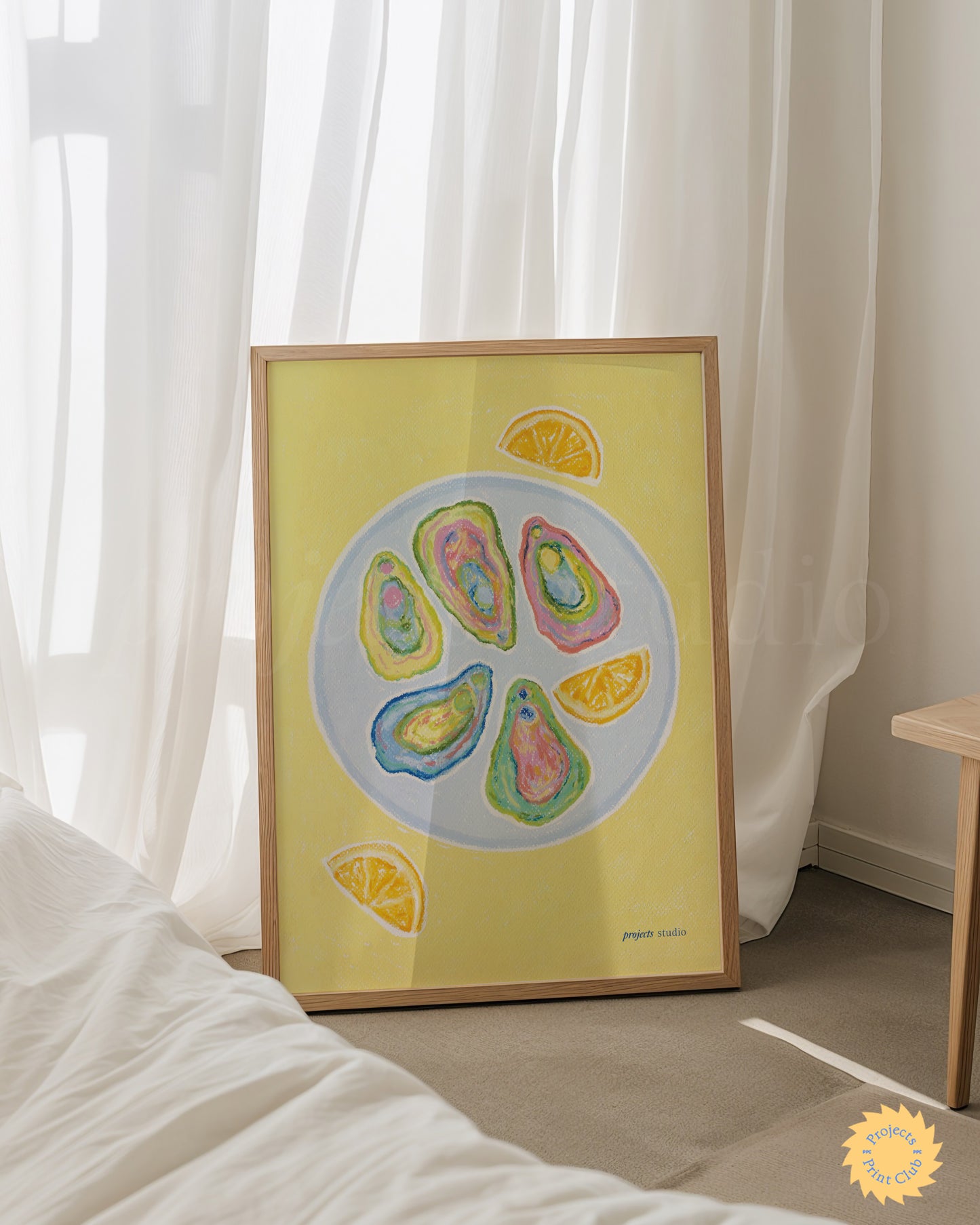 Fish Series Colourful Oyster Print Multi ✹ Digital Download