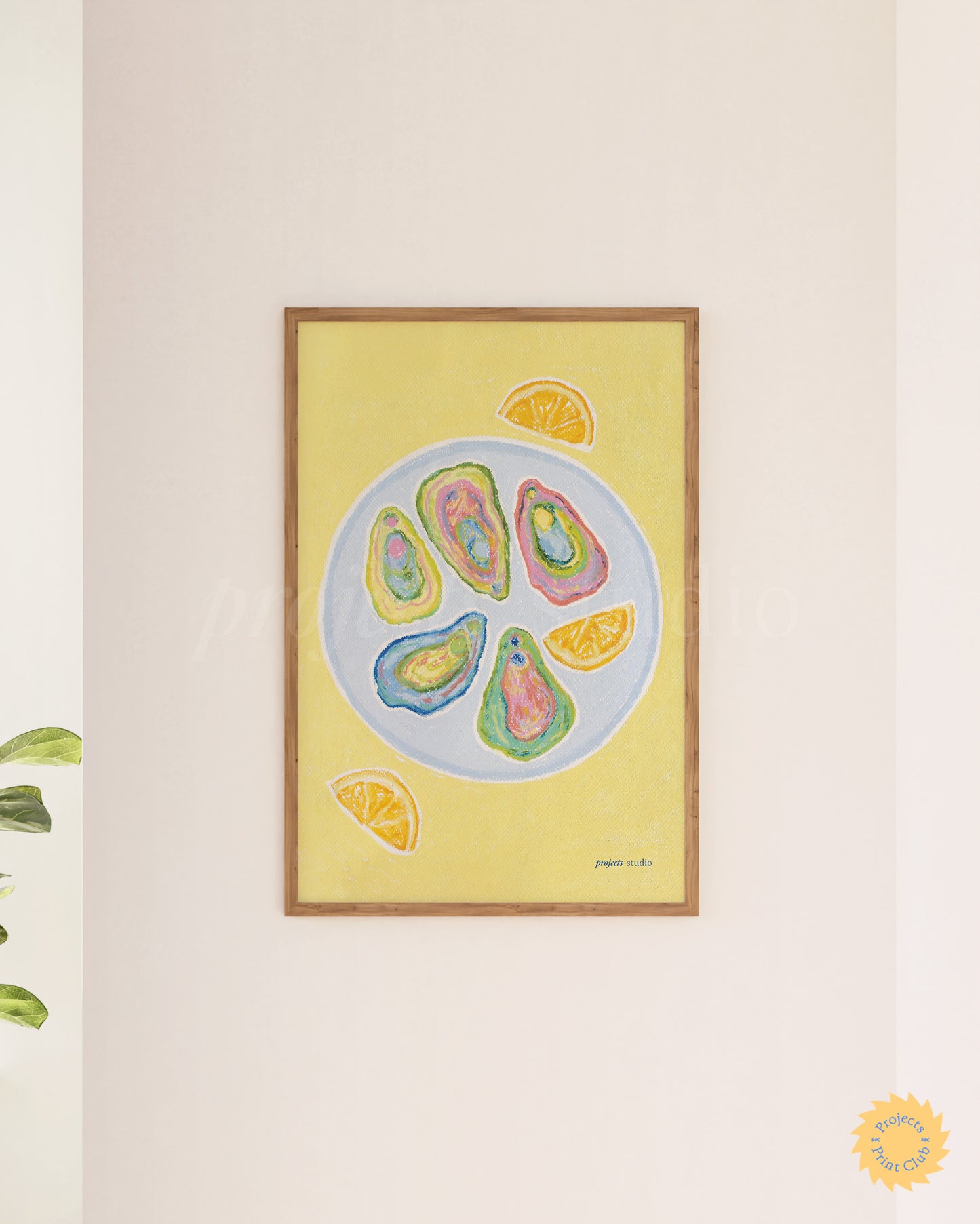 Fish Series Colourful Oyster Print Multi ✹ Digital Download