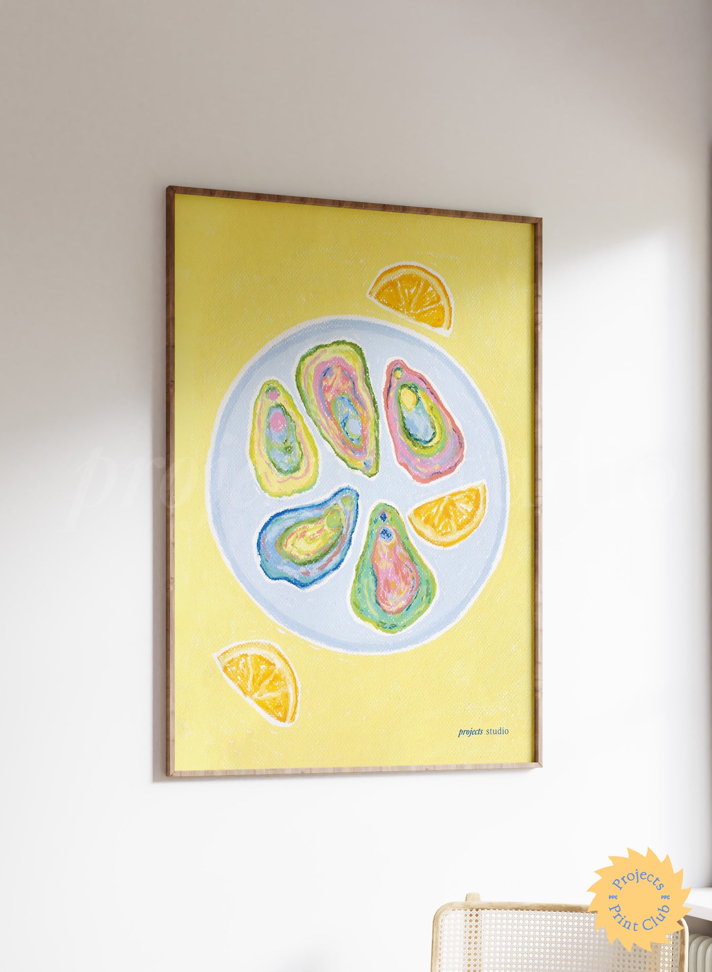 Fish Series Colourful Oyster Print Multi ✹ Digital Download