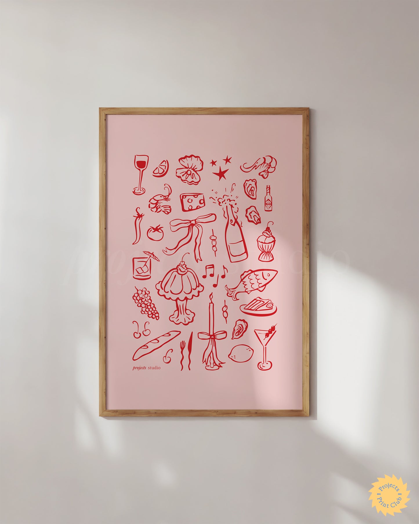 Feeling Festive Print Pink ✹ Digital Download