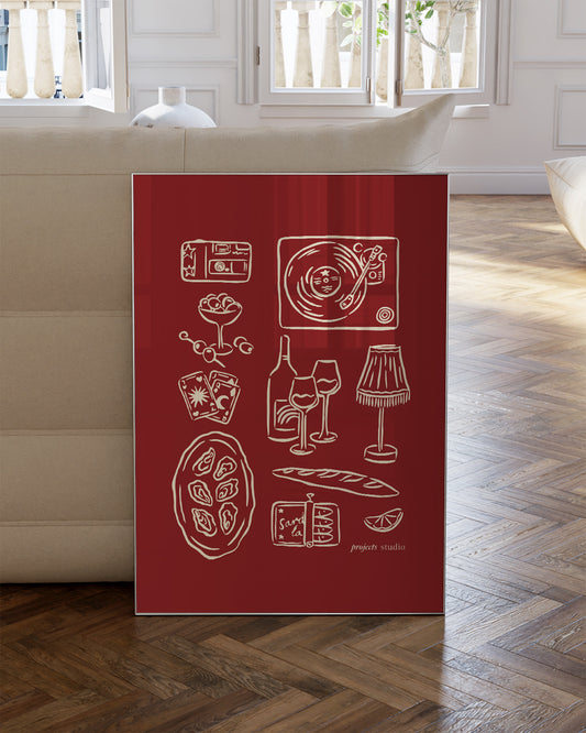 A Wine Bar Print ✹ Digital Download