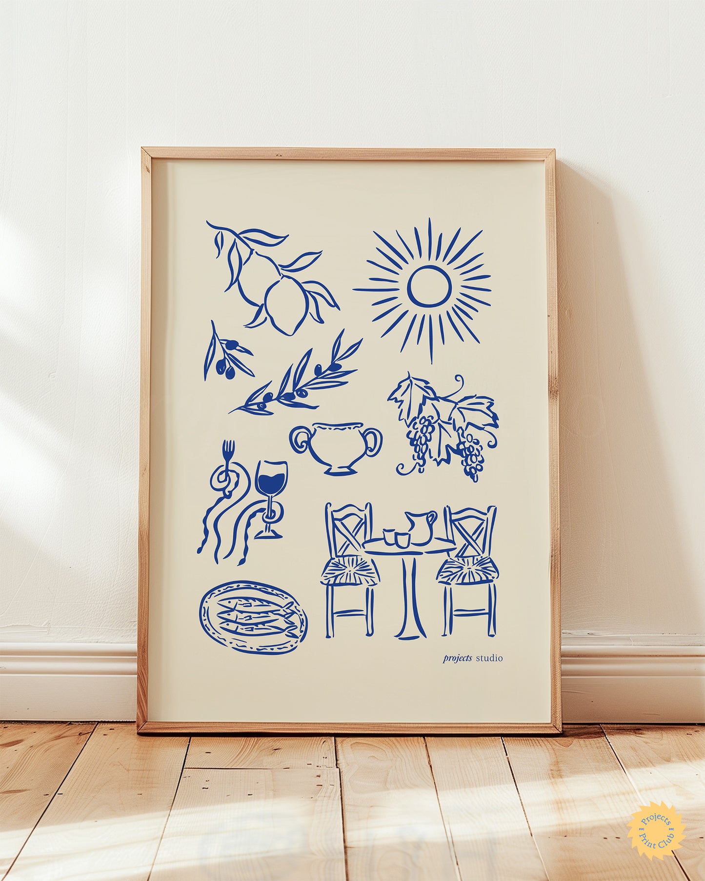 A Greek Taverna Print ✹ Digital Download