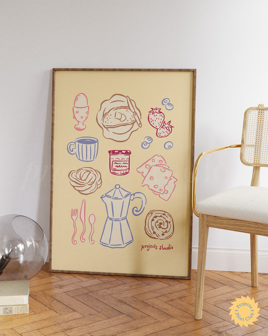 Breakfast Rituals Print ✹ Digital Download