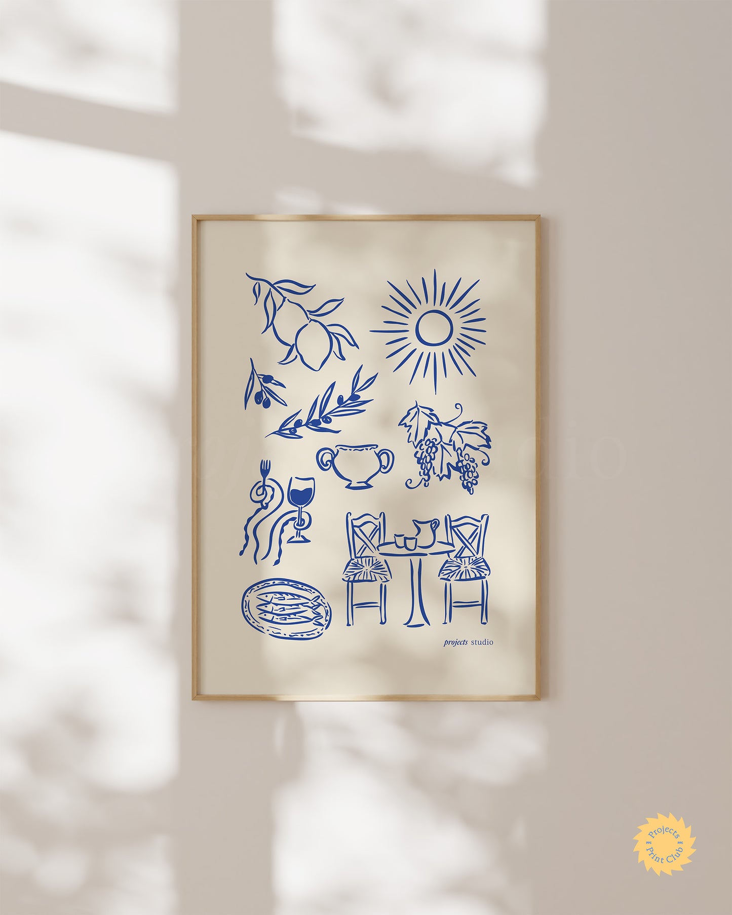 A Greek Taverna Print ✹ Digital Download